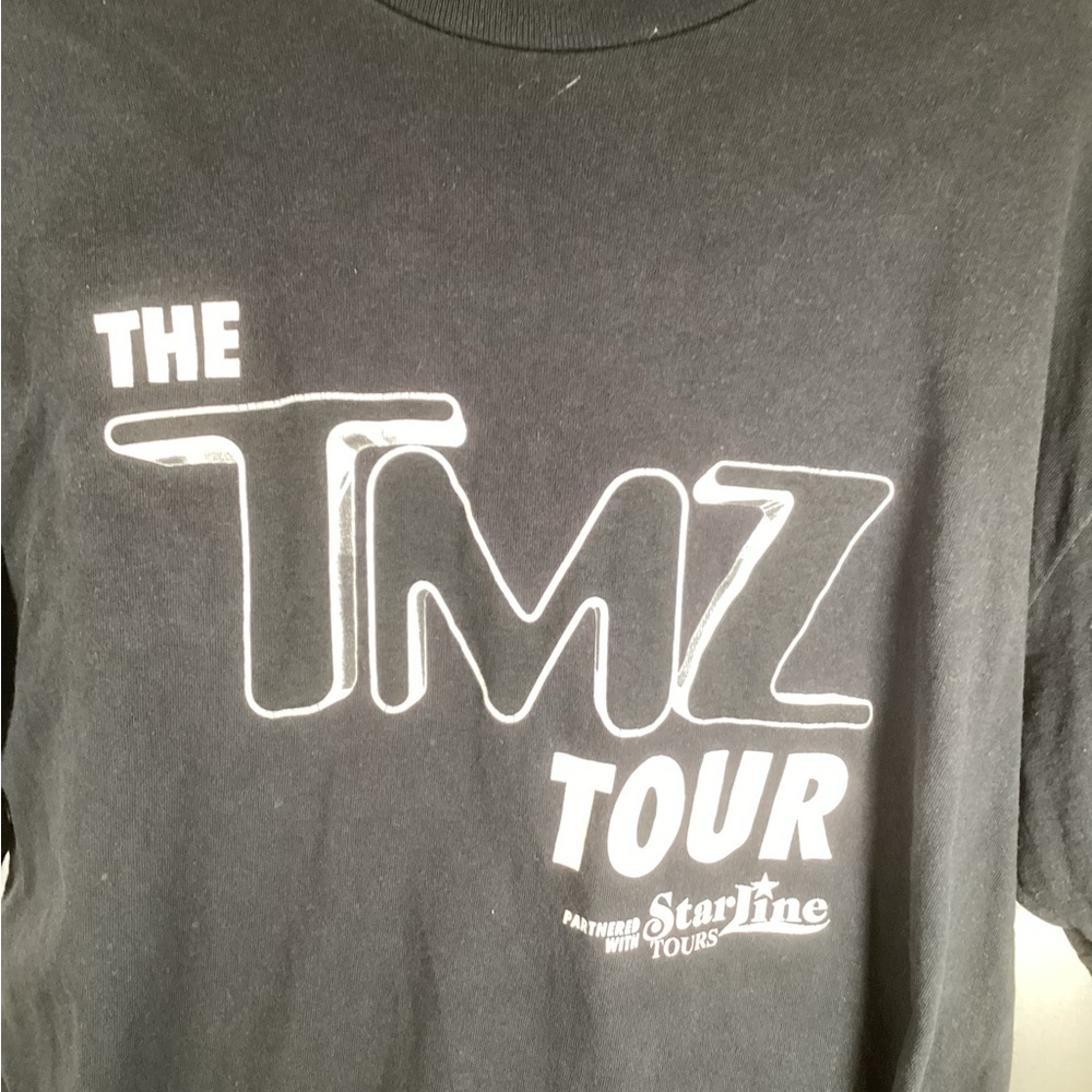 TMZ Official Tour T-shirt Size Extra Large